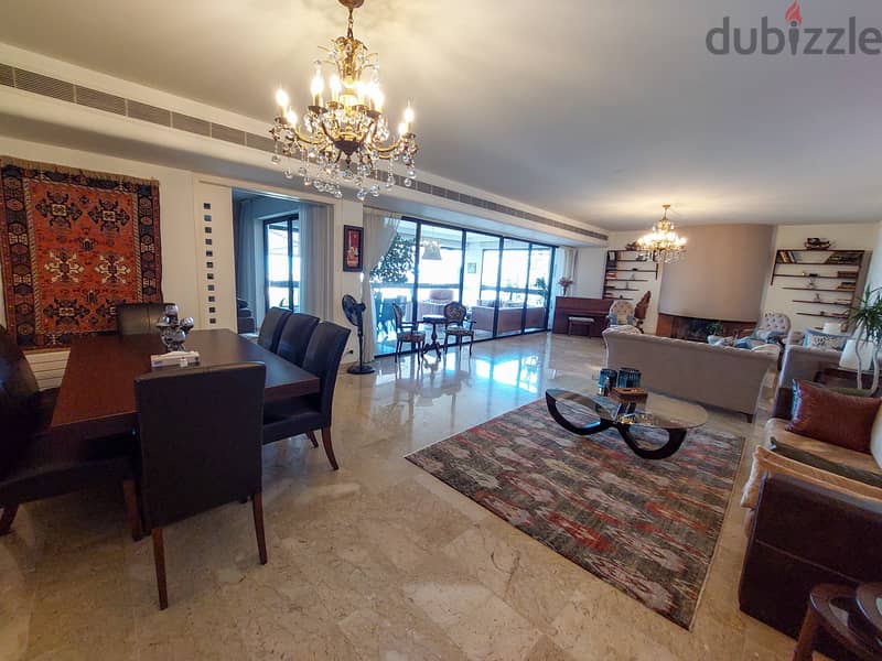 400 SQM Fully Furnished Apartment in Mtayleb, Metn with Sea View 2