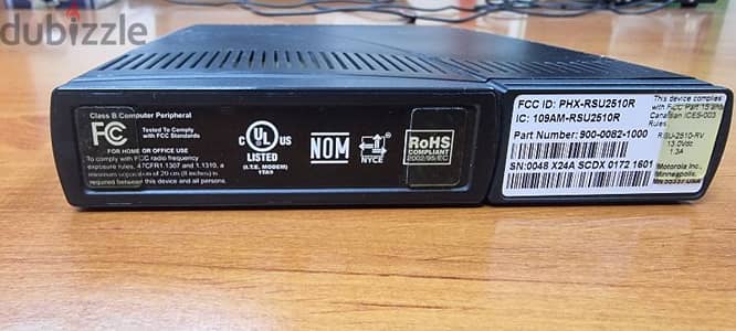 MOTOROLLA MODEM RSU-2510-RV BROADBAND WIRELESS ACCESS MODEM