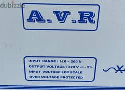 Automatic voltage regulator 0