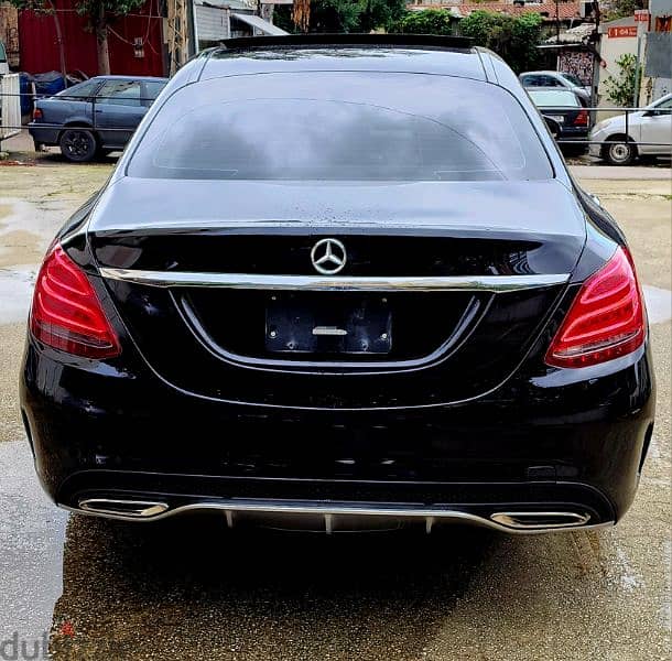 MERCEDES BENZ C300 AMG 4MATIC 99000 MILES 2015 اجنبية خارقة 2