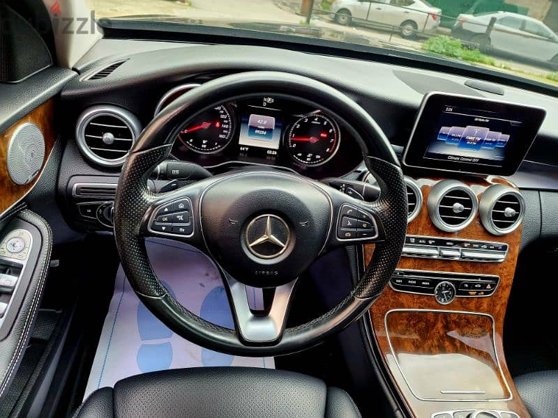 MERCEDES BENZ C300 AMG 4MATIC 99000 MILES 2015 اجنبية خارقة 17