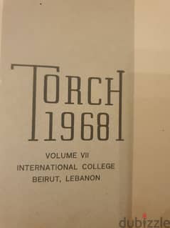 international colege 1968 year book