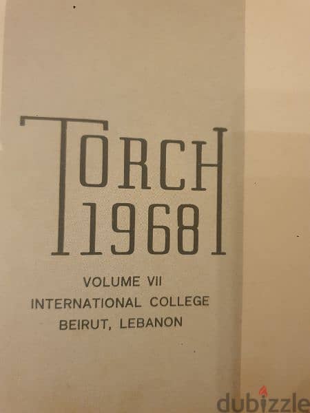 international colege 1968 year book 0