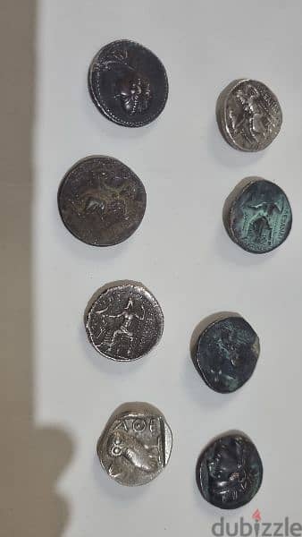 bargain  price silver Roman  coins 4