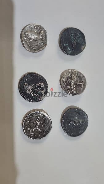 bargain  price silver Roman  coins 6