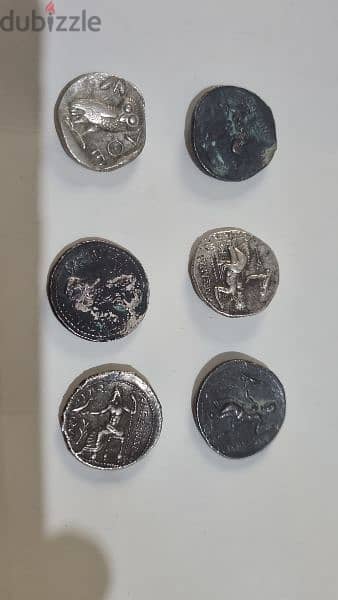 bargain  price silver Roman  coins 8