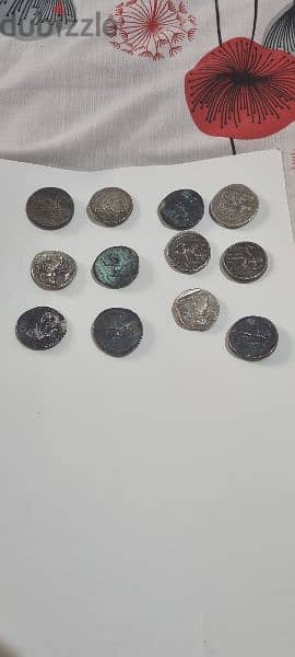 bargain  price silver Roman  coins 10