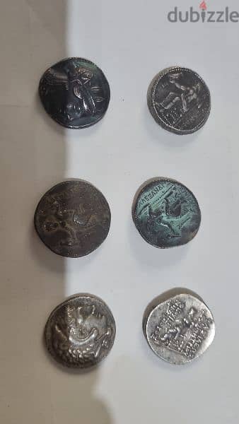 bargain  price silver Roman  coins 12