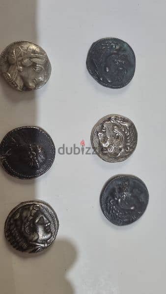 bargain  price silver Roman  coins 14