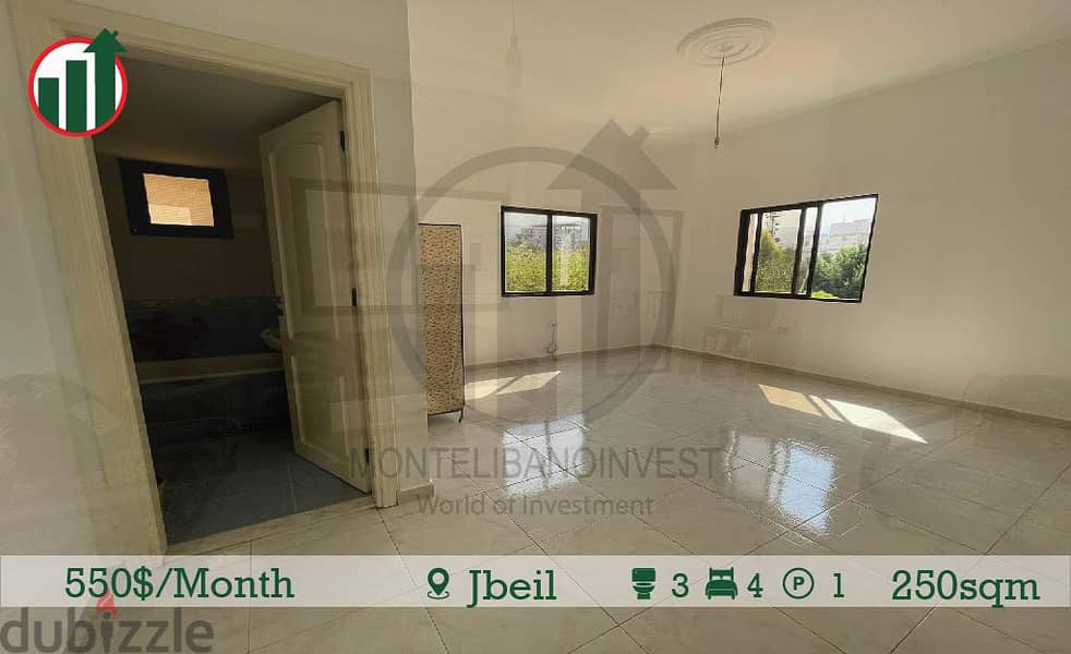 Semi-Furnished Apartment for Rent in Jbeil !! 5