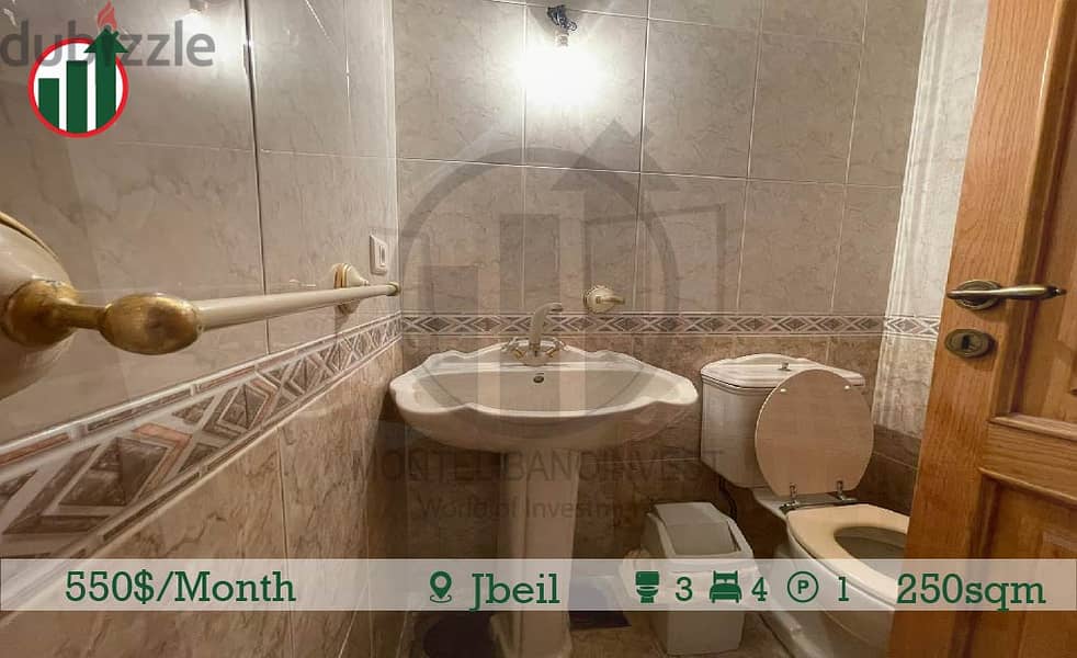 Semi-Furnished Apartment for Rent in Jbeil !! 7