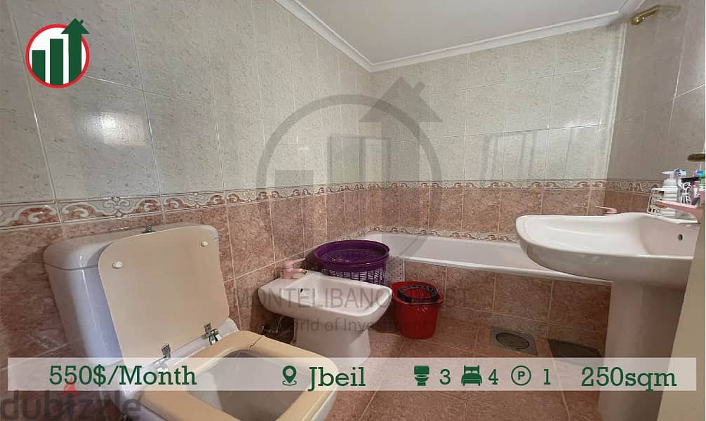 Semi-Furnished Apartment for Rent in Jbeil !! 8