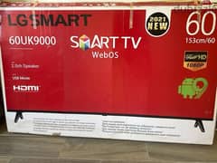 LG smart tv new open box never used 0