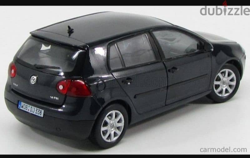 Golf V (1.6 FSI) diecast car model 1;18. 4