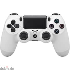 Original used Sony PlayStation 4 white controller 0