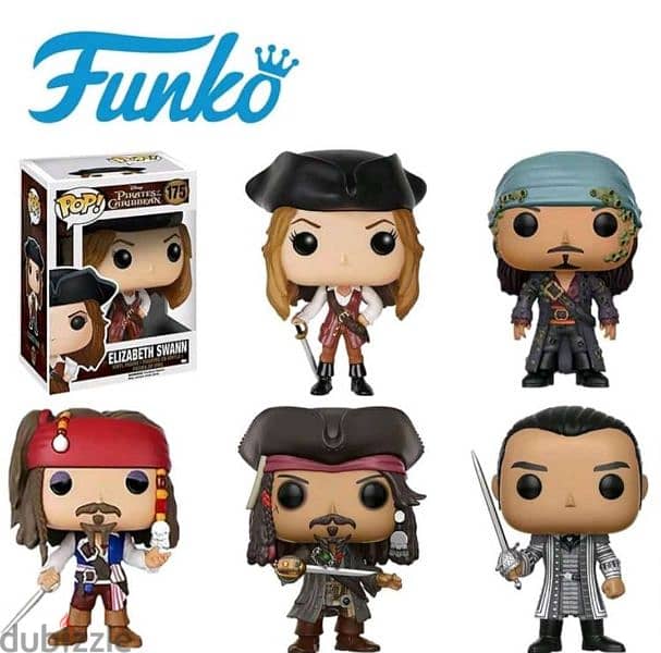 Pirates Of The Caribbean Funko Pops 0