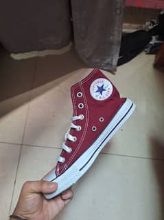 Maroon Converse 0