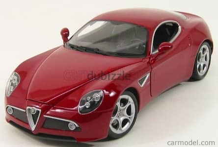 Alfa Romeo 8C Competizione (2006) diecast car model 1;18.