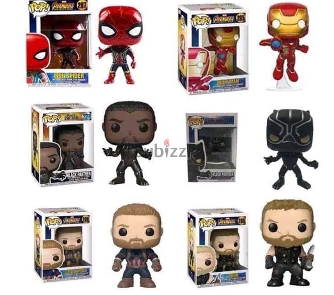 Original Avengers Funko Pops 0