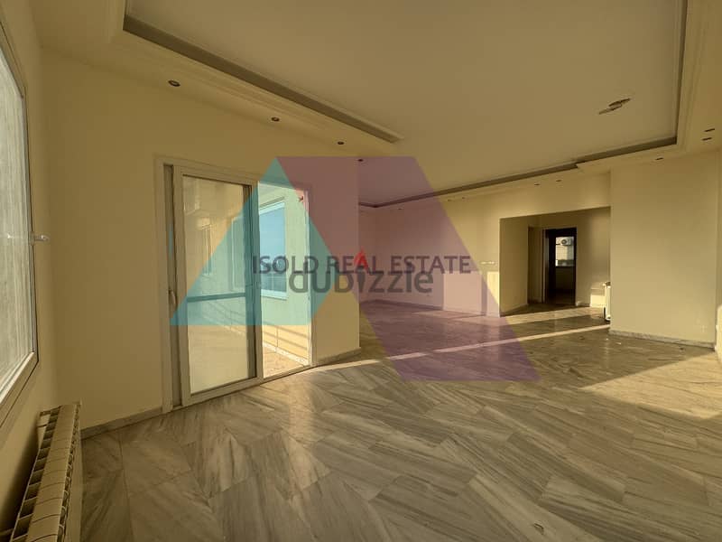 A 175 m2 apartment having a panoramic sea view for sale in Dbaye 2