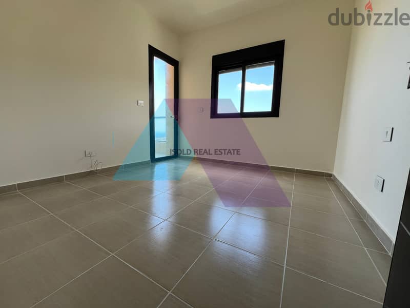 Brand New 145m2 apartment+open mountain/sea view for sale in Hboub 5