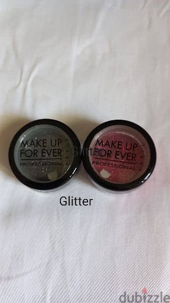 Make up for ever Eye shadows and glitters and star powder 2