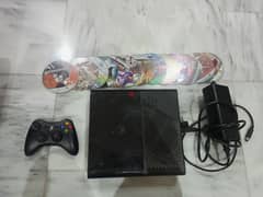 Xbox 360 with adopter and 13cd and one controler used 5 weeks