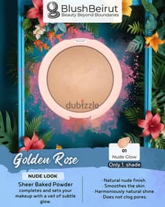 GOLDEN ROSE | Nude Look Sheer Baked Powder 0