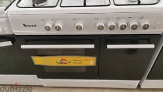 Gas Cooker Boreal 90cm White 0