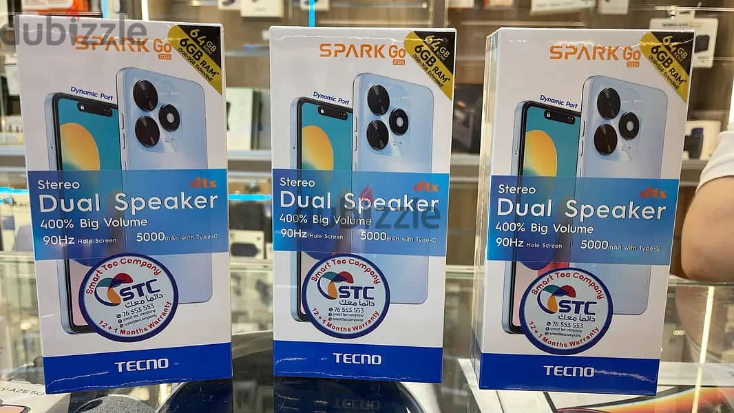 Tecno Spark Go 2024 3+3/64gb Gold 0