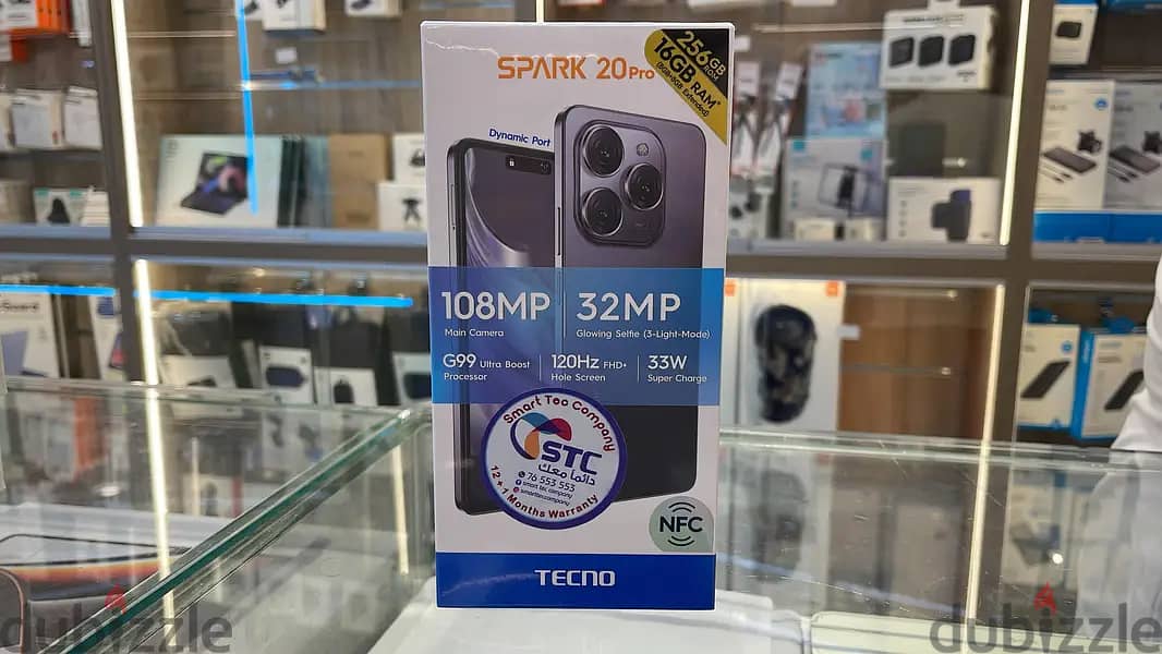 Tecno Spark 20 Pro 8+8/256gb Blush original & last price 0