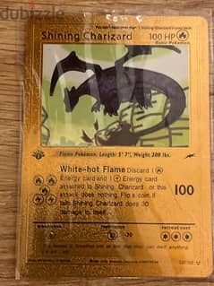 Shining charizard gold