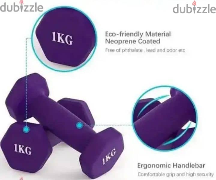 High Quality Neoprene Dumbbells 1