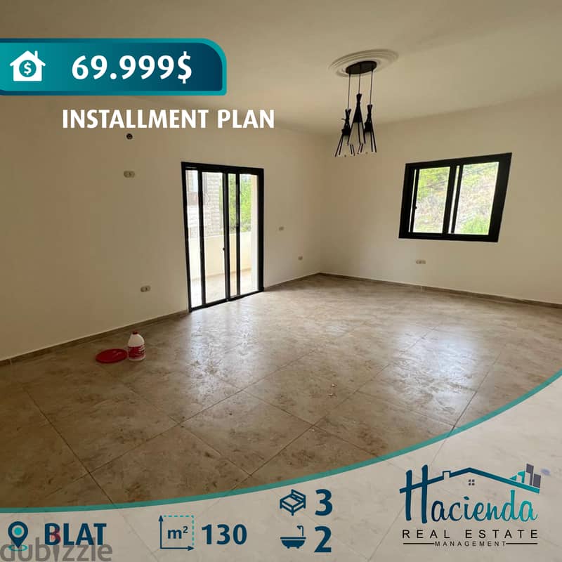 Installment Plan - Apartment For Sale In Blat 0