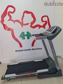 BODY SCULPTURE Treadmill 2HP with Automatic Incline Carry Up To 100KG