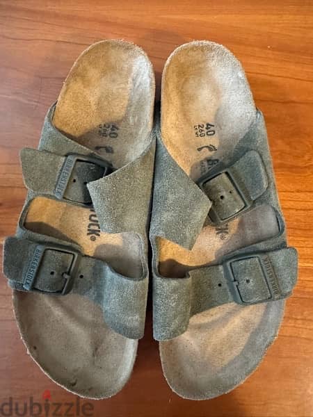 original birkenstock Arizona, barely worn 4