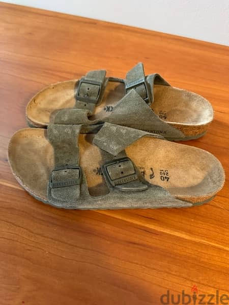 original birkenstock Arizona, barely worn 7