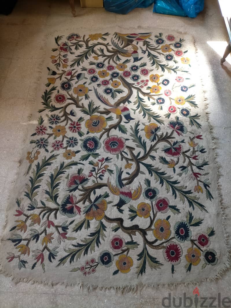 Hand Embroidered Rugs / Carpets 0