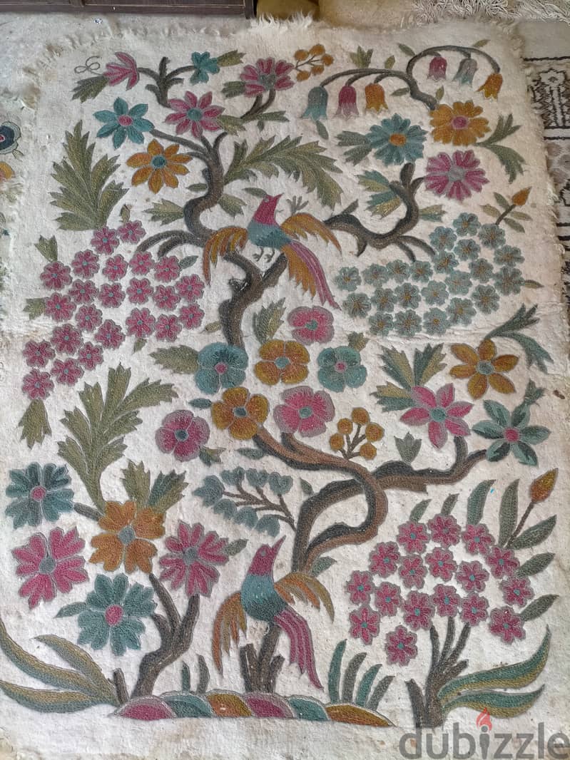 Hand Embroidered Rugs / Carpets 1