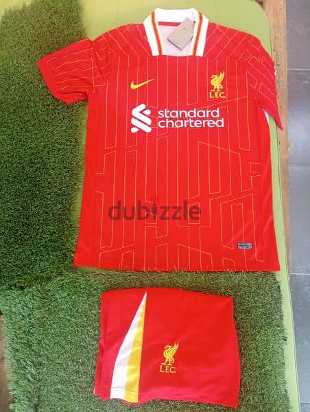 Liverpool Football Home Shirt & Short 2024-25 0