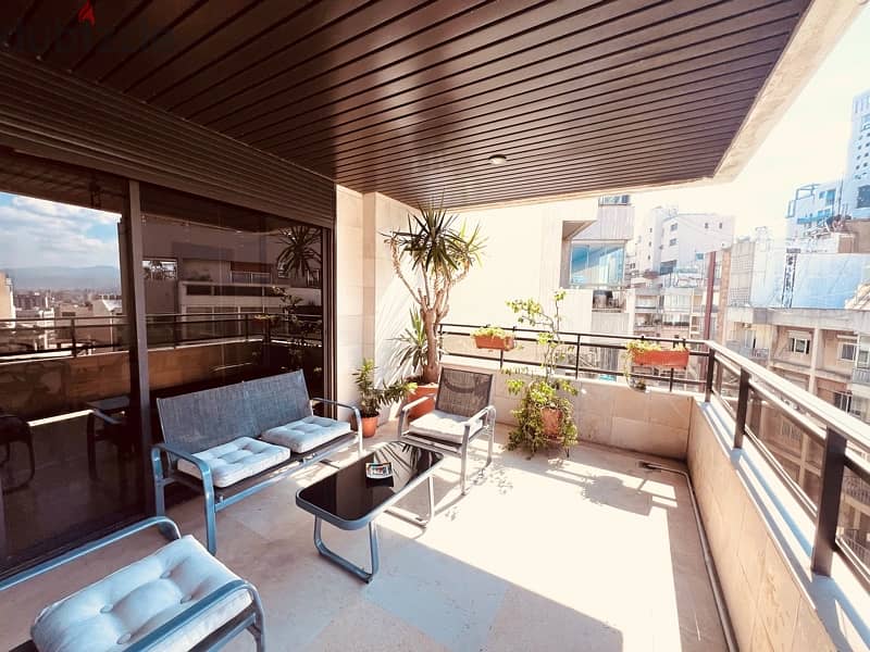 Achrafieh Sioufi Gorgeous 250m2 Sunny Fully Furnished Balconies View 6