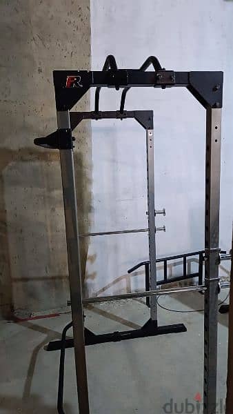 squat rack cage & adjustable bench 03027072 New for total body workout 2