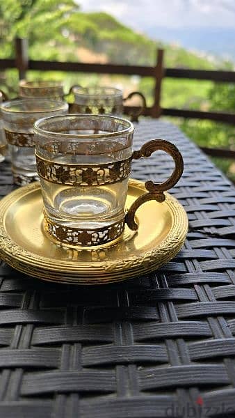 Set of coffee cups طقم فناجين 4