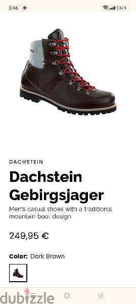 Dachstein mountain boots size 42 2