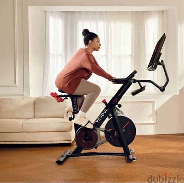 32 Inch Screen Smart Exercise Bike 1