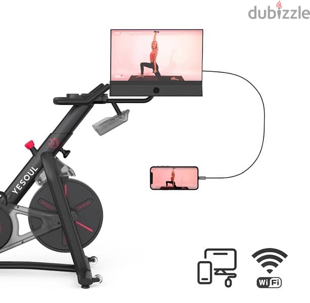 32 Inch Screen Smart Exercise Bike 2