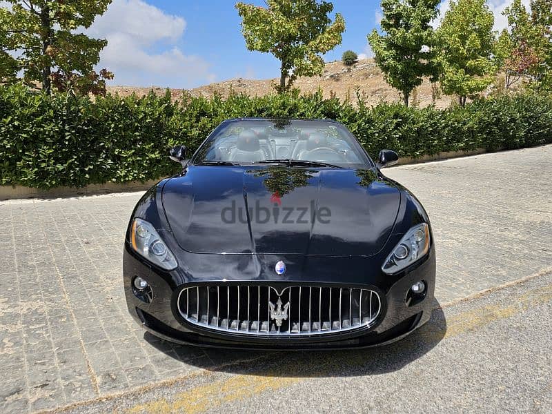 2013 Maserati GranTurismo C Black/Black Clean Carfax Like New 0