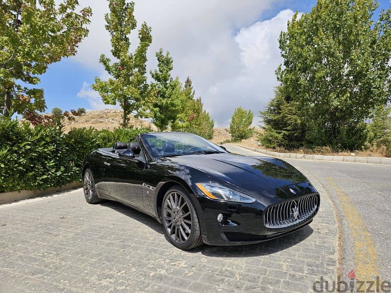 2013 Maserati GranTurismo C Black/Black Clean Carfax Like New 1