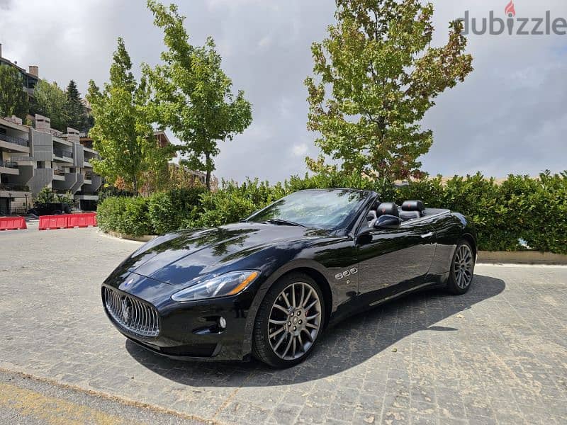 2013 Maserati GranTurismo C Black/Black Clean Carfax Like New 2