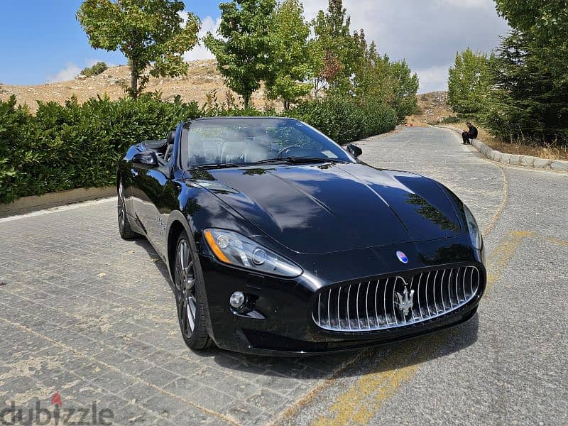 2013 Maserati GranTurismo C Black/Black Clean Carfax Like New 3